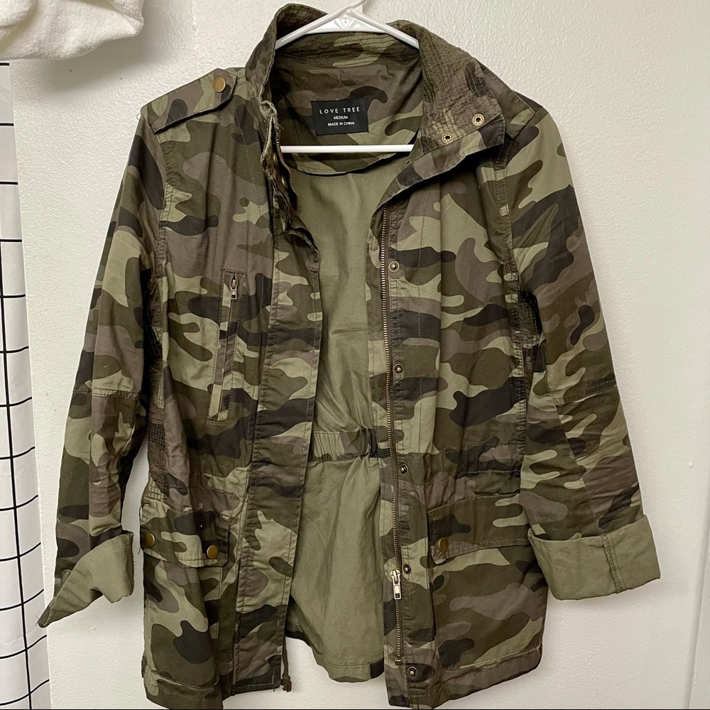Camo Utility Jacket